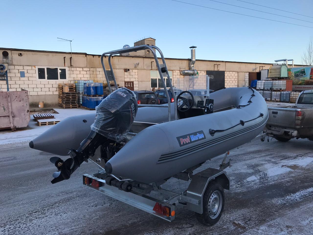 ПрофМарин РМ 450 RIB с алюминиевым корпусом ПрофМарин РМ 450 RIB с алюминиевым корпусом